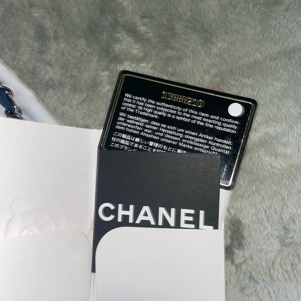 Chanel jersey flap bag jumbo - Picture 10 of 10